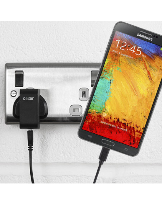 High Power Samsung Galaxy Note 3 Wall Charger & 1m Cable