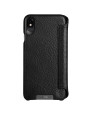 Vaja Wallet Agenda iPhone XS Max Premium Leather Case - Black