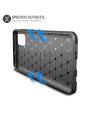 Olixar Carbon Fibre Samsung Galaxy A71 Case - Black