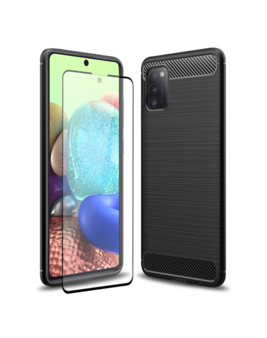 Olixar Sentinel Samsung Galaxy A71 5G Case And Glass Screen Protector