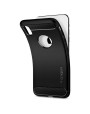 Spigen Rugged Armor iPhone XS Max Tough Carbon Case - Matte Black