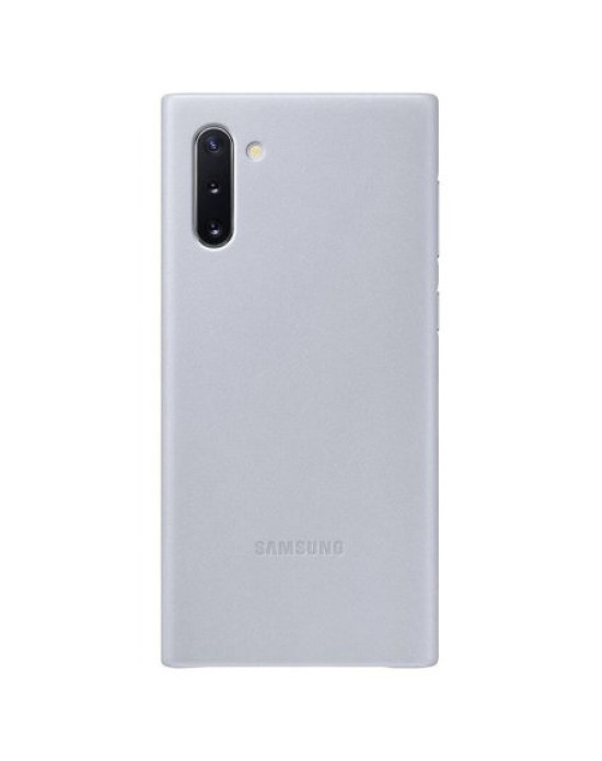 Official Samsung Galaxy Note 10 Leather Cover Case - Grey