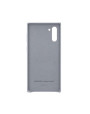 Official Samsung Galaxy Note 10 Leather Cover Case - Grey