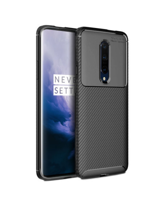 Olixar Carbon Fibre OnePlus 7 Pro 5G Case - Black
