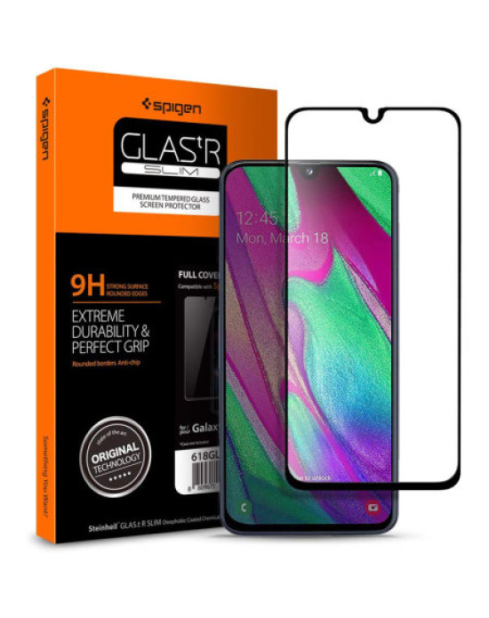 Spigen GLAS.tR Galaxy A40 Tempered Glass Screen Protector
