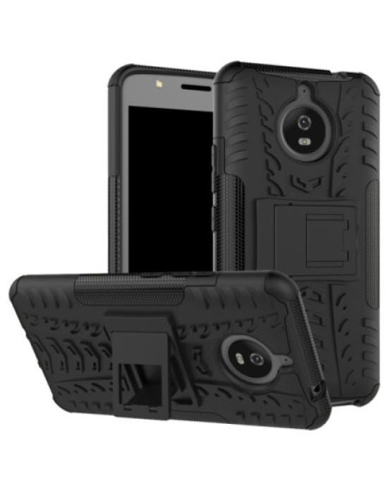 Olixar ArmourDillo Motorola Moto E4 Plus Protective Case - Black