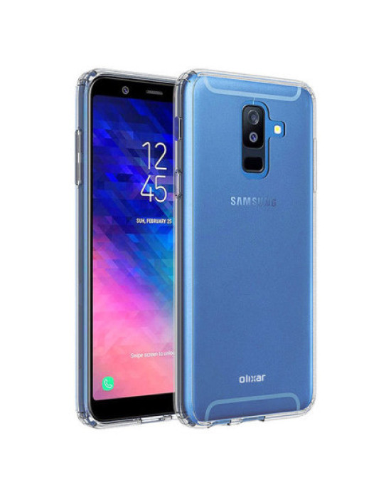Olixar ExoShield Tough Snap-on Samsung A6 Plus 2018 Case - Clear