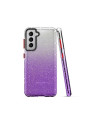 Zizo Surge Series Samsung Galaxy S21 Slim Case - Purple Glitter