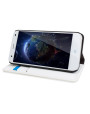 Olixar Leather-Style ZTE Blade S6 Wallet Stand Case - White Olixar Leather-Style ZTE Blade S6 Wallet Stand Case - White
