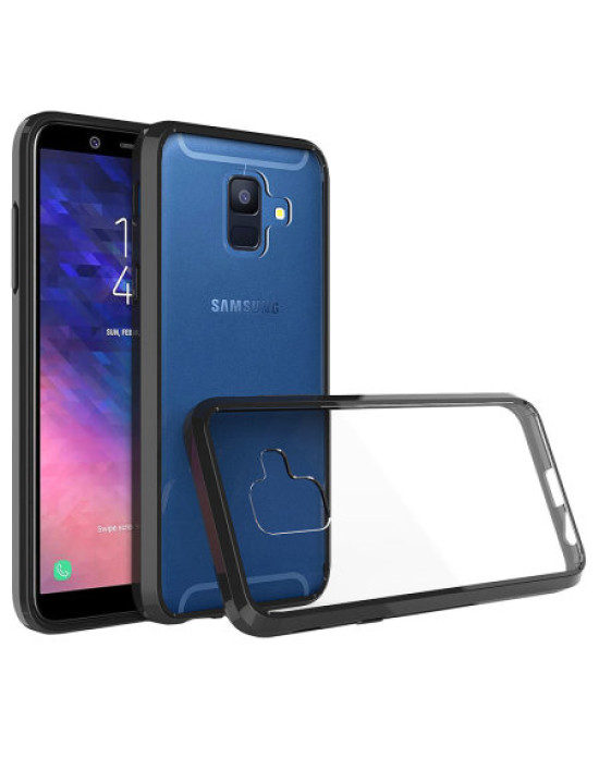 Olixar ExoShield Tough Snap-on Samsung Galaxy A6 2018 Case - Black