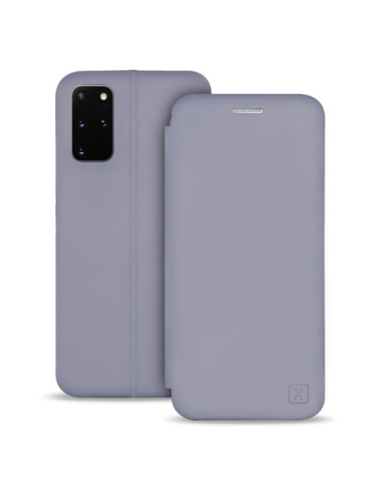 Olixar Soft Silicone Samsung Galaxy S20 Plus Wallet Case - Grey Olixar Soft Silicone Samsung Galaxy S20 Plus Wallet Case - Grey