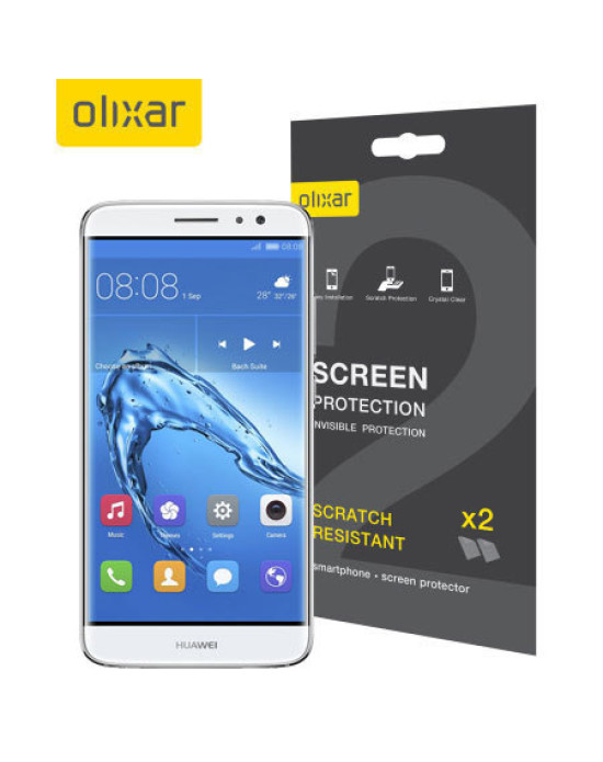 Olixar Huawei Nova Screen Protector 2-in-1 Pack