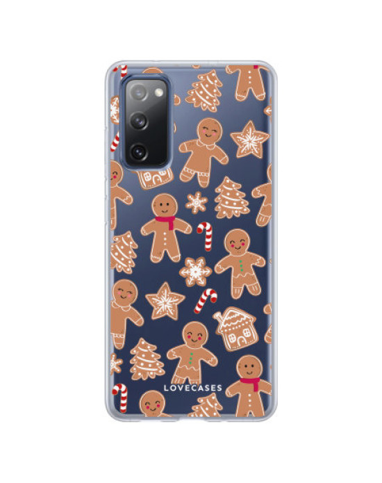 LoveCases Samsung Galaxy S20 FE Gel Case - Christmas Gingerbread