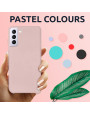 Olixar Samsung Galaxy S21 Soft Silicone Case - Pastel Pink