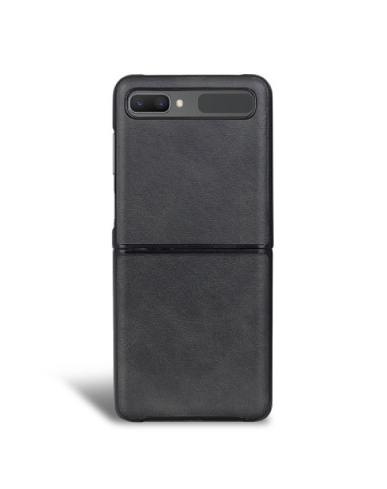 Olixar Leather-Style Samsung Galaxy Z Flip Case - Black