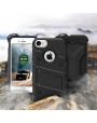 Zizo Bolt Series iPhone 8 / 7 Tough Case & Belt Clip - Black