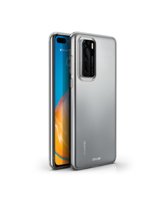 Olixar Ultra-Thin Huawei P40 Case -100% Clear
