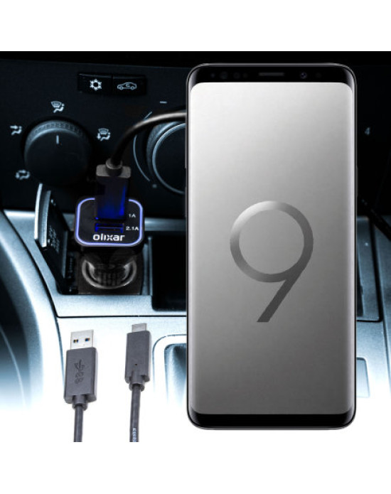 Olixar High Power Samsung Galaxy S9 Car Charger