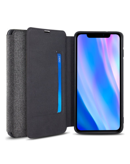 Olixar Canvas iPhone 11 Pro Wallet Case - Grey