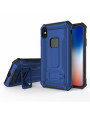Olixar Manta iPhone XS Max Tough Case with Tempered Glass - Blue