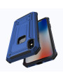 Olixar Manta iPhone XS Max Tough Case with Tempered Glass - Blue