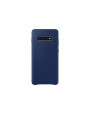 Official Samsung Galaxy S10 Plus Leather Cover Case - Navy