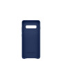 Official Samsung Galaxy S10 Plus Leather Cover Case - Navy