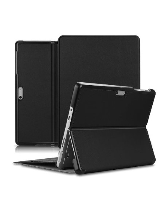 Olixar Leather-style Microsoft Surface Go 1 Folio Stand Case - Black Olixar Leather-style Microsoft Surface Go 1 Folio Stand Case - Black
