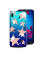 LoveCases Huawei P Smart 2019 Pink Star Clear Phone Case LoveCases Huawei P Smart 2019 Pink Star Clear Phone Case