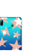 LoveCases Huawei P Smart 2019 Pink Star Clear Phone Case LoveCases Huawei P Smart 2019 Pink Star Clear Phone Case