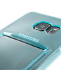 Olixar FlexiShield Slot Samsung Galaxy S6 Edge Plus Gel Case - Blue