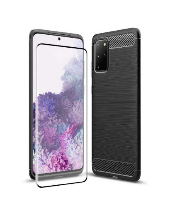 Olixar Sentinel Samsung S20 Plus Case And Glass Screen Protector