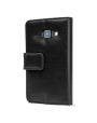 Olixar Samsung Galaxy J1 2015 Genuine Leather Wallet Case - Black Olixar Samsung Galaxy J1 2015 Genuine Leather Wallet Case - Black