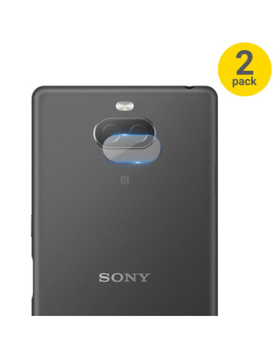 Olixar Sony Xperia 10 Plus Glass Camera Protectors - Twin Pack