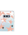 LoveCases Samsung S10e Clear Pink Star Phone Case