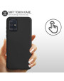 Olixar Samsung Galaxy A71 Soft Silicone Case - Black
