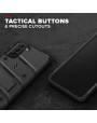 Zizo Bolt Samsung Galaxy S21 Tough Case & Screen Protector - Black
