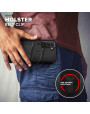 Zizo Bolt Samsung Galaxy S21 Tough Case & Screen Protector - Black