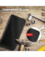 Zizo Bolt Samsung Galaxy S21 Tough Case & Screen Protector - Black