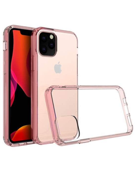 Olixar ExoShield Tough Snap-on iPhone 11 Pro Case - Rose Gold / Clear