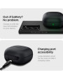 Spigen Samsung Galaxy Buds Live Earphones Silicone Case - Black