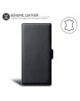 Olixar Genuine Leather Samsung Galaxy Note 20 Ultra Wallet Case Black