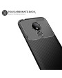 Olixar Carbon Fibre Moto G7 Power Case - Black