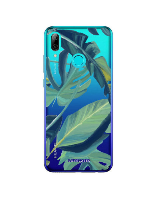 LoveCases Huawei P Smart 2019 Tropical Phone Case - Clear Green.