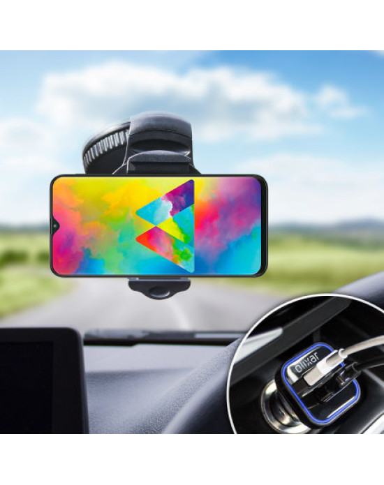 Olixar DriveTime Samsung Galaxy M20 Car Holder & Charger Pack