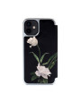 Ted Baker Elderflower iPhone 12 mini Folio Case - Black/Silver