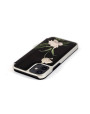 Ted Baker Elderflower iPhone 12 mini Folio Case - Black/Silver