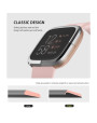 Ringke Fitbit Versa 2 Steel Bezel Styling - Silver