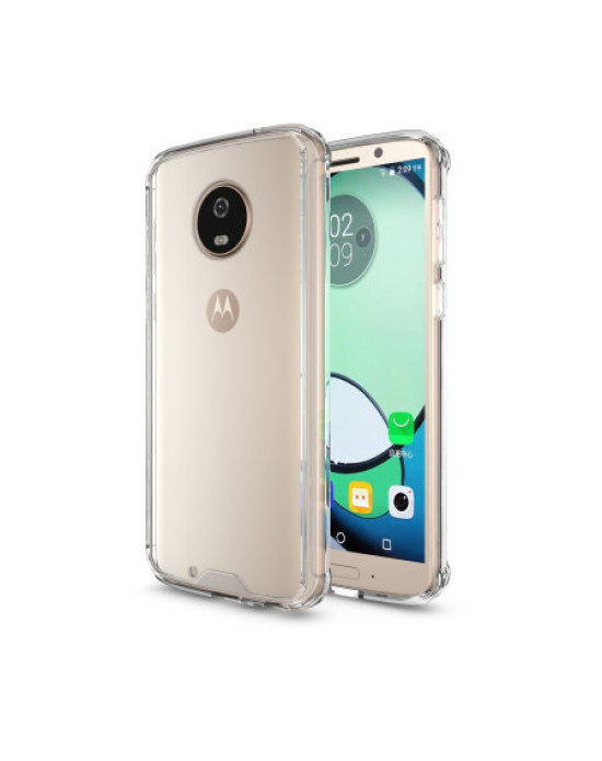 Olixar ExoShield Tough Snap-on Motorola Moto G6 Case - Crystal Clear