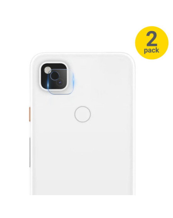 Olixar Google Pixel 4a Tempered Glass Camera Protectors - Twin Pack